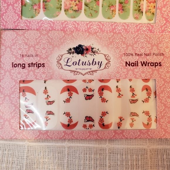 3 different sets. Pinks set of nail polish strips - Picture 8 of 8